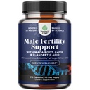 Preceptie mannelijke vruchtbaarheidssupplement - Semen Volume Booster met CoQ10, Maca Root, Methyl Folate & D-Aspartic Acid - Heren Vruchtbaarheid Supplement voor Sperma Motiliteit - Conceptie voor Hem, 90 dagen