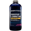 BodyTech L-Carnitine 1100mg - Supports Fat Metabolism, Energy Production & Muscle Recovery - Raspberry (16 fl oz)