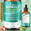 10-in-1 Soursop Bitters Liquid Drops 3000mg + Kids Magnesium Liquid Drops