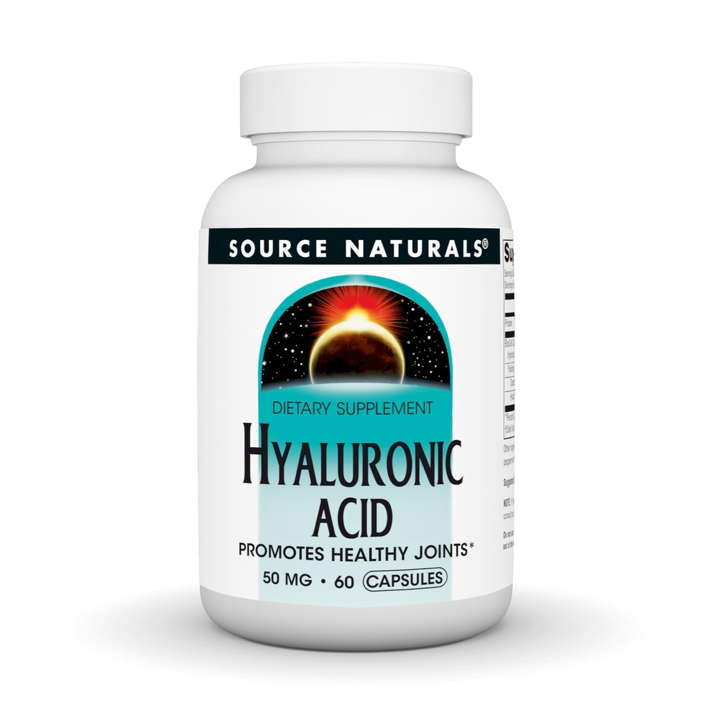 Bron Naturals Hyaluronzuur, bevordert gezonde gewrichten*, 50mg - 30 Capsules