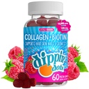 Vital+Boon Dippin' Dots - Biotin Collagen Gummies for Women and Men - Hair, Skin & Nails Support - 10,000 mcg Biotin - Vegetarian, Non-GMO, Gluten-Free (60 Count)