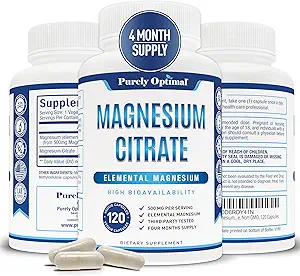 Puur Optimaal Magnesium Citrate 500mg 