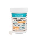 NatureWise Oral Probiotics for Mouth Bad Breath - Chewable Sugar-Free Mint - Lactobacillus reuteri Chewable - Oral Probiotics for Kids & Adults - Non-GMO USA Manufactured - 30 Count[30-Day Supply]
