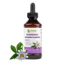 Extrait de fleur de passion de Maxx Herb - Absorbe liquide Max Strength Passion-Flower mieux que les capsules, pour soulager le stress et la relaxation, sans alcool - 4 Oz (60 portions)