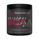 Bucked Up Original BCAA 2:1:1 Branched Chain Essential Amino Acids - Supplement Powder - | 100% Pure 2:1:1 Instantized Formula | Pre/Post Workout | 30 Servings | (Strawberry Mojito Flavor)