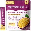 Venture Pal Sugar Free Electrolyte Powder Packets - Liquid Daily IV Drink Mix for Rapid Hydration & Party Recovery 5 Vitaminen & 7 Elektrolyten . Keto Friendly 