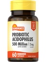Sundance Probiotic Acidophilus 500 Million Active Cultures 60 Quick Release Capsules Non-GMO, Glutenvrij Supplement