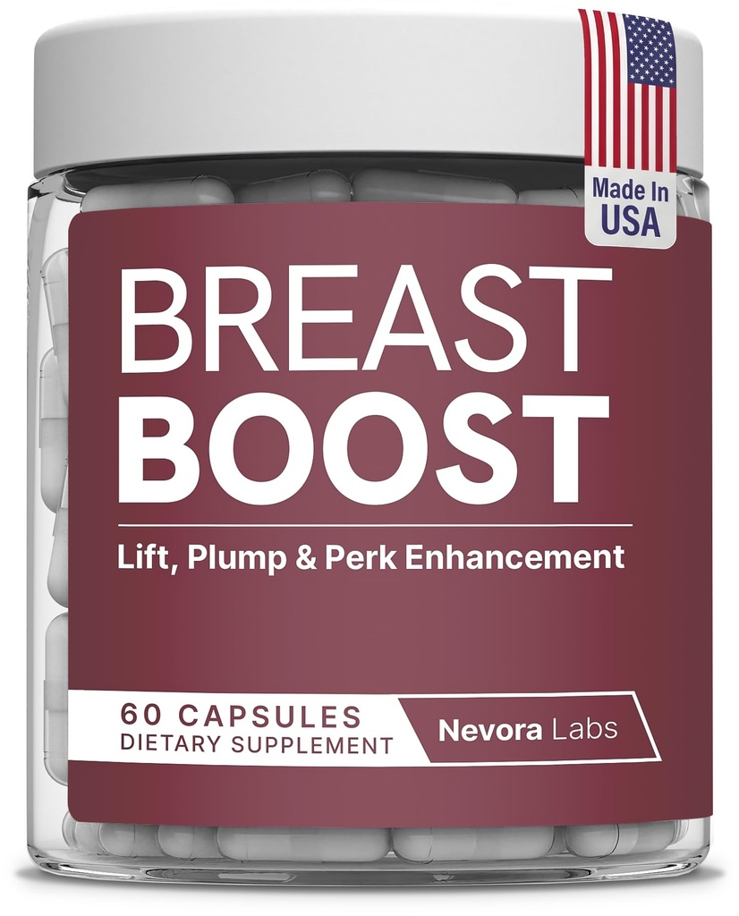 Breast Boost – Breast Enhancement Pills - Female Enhancement Supplement for Breast Growth & Lift - 60 Capsules - Natural Breast Enhancer & Breast Enlargement Supplements for Bigger Breast Size