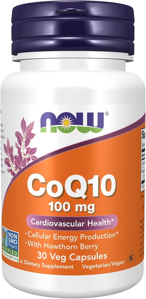 Nu Foods CoQ10 100mg, 30 caps (multi-pack)