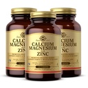 Solgar Calcium Magnesium Plus Zink, 100 tabletten (verpakking van 3) - Bevordert gezonde botten en tanden - Ondersteunt zenuw- en spierfunctie - Non-GMO, Veganist, Glutenvrij, Zuivelvrij, Kosjer - 100 totale porties