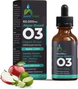 Omega 3 Liquid Vegan Drops - DHA & EPA from Algen Oil - 60 ml Dropper Bottle - 2000 mg per Serving - Ondersteunt de algehele lichaamswellness Supplement voor het hele gezin