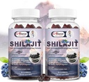 Shilajit Gummies for Men & Women, Shilajit Pure Himalaya Original Multi-Supplement, Shilajit Ashwagandha & High in Trace Minerals & Fulvic Acid for Energy, Strength & Immunity, 60 Serving