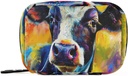 Pill Box Fun Cow 7 Dag pil geval reis pil Organisator tas met rits draagbare Wekelijkse Vitamine Medicine supplement houder Pouch Bag