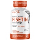 Nature's Fusions Nutri Fisetin 500mg 60 Telling - Klinische dosering - Fisetin Supplementen - Krachtige senolytische Activator, Antioxidant, & Brain Support - Natuurlijke Polyfenolen - 60 Tellen