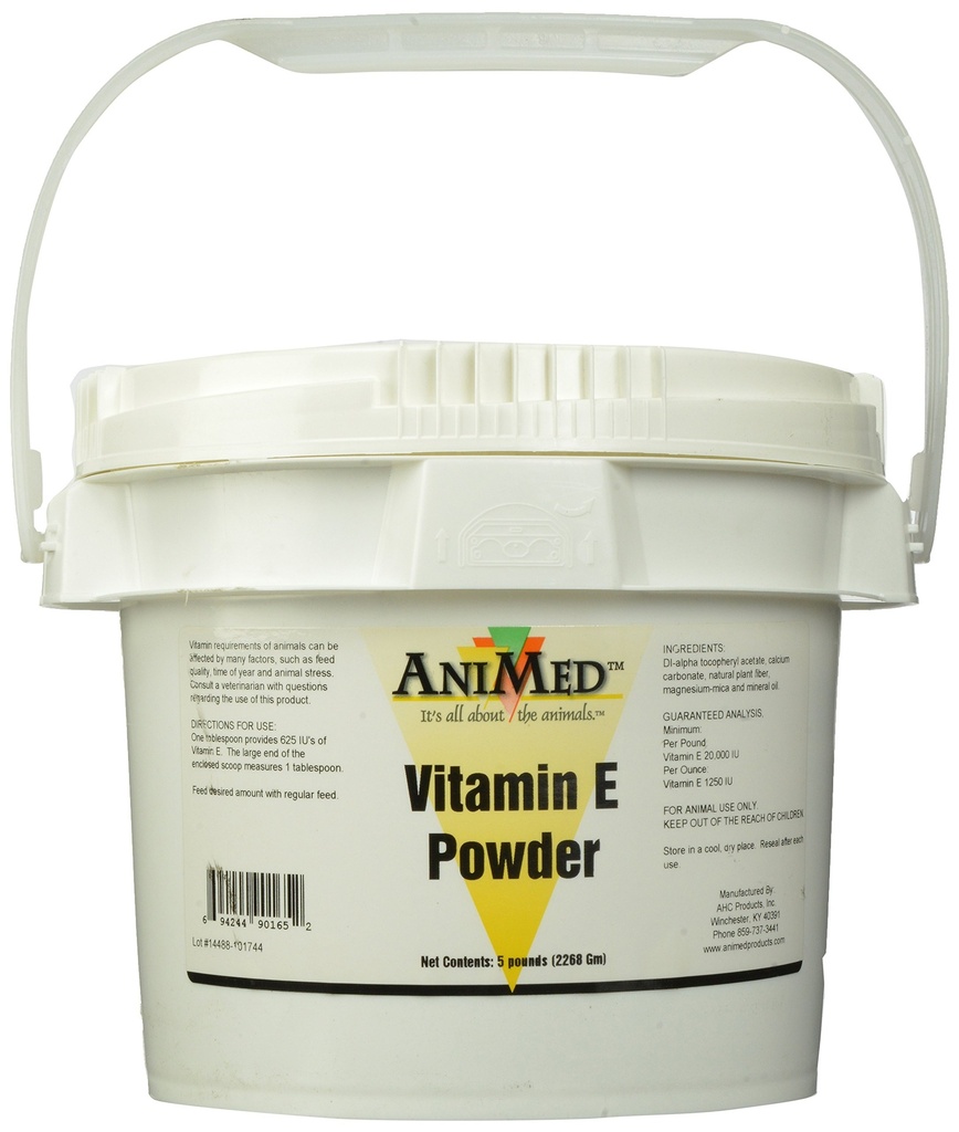 AniMed vitamine E poeder 5# 1250 IE/OZ