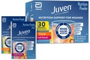 Juven Therapeutische Voeding Drinkpoeder Inclusief Collageen Peptiden, Aminozuren en HMB Voor Wond Genezing Ondersteuning, Variety Pack: Oranje & Fruit Punch, 30 Packets