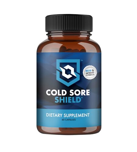| Daily Cold Sore Supplement Including L-Lysine & Natural Defense Ingredients | Around The Clock Support | 60 Count | Made in The USA