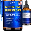 Supreme Methylene Blue Drops 2% (USP Grade) | Brain Supplements For Memory and Focus Fuel | 3rd Party Tested & Ultra High Purity | USA Made Methylene Blue For Humans - 60 Servings, 2 FL.OZ, 1 Pack