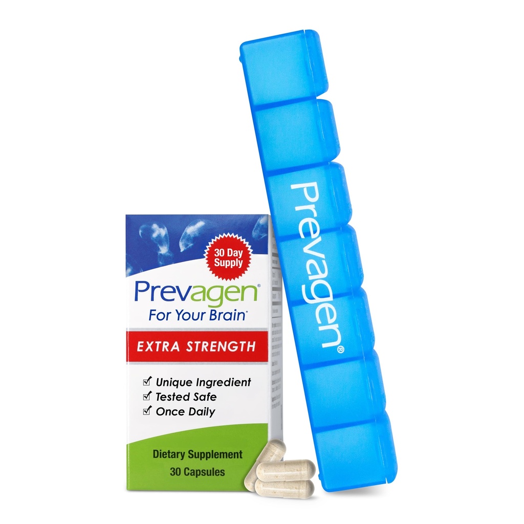 Prevagen Extra Strength - 30 Capsules (1 Month Supply) 20mg of Apoaequorin Plus Vitamin D3