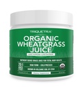 Organic Wheatgrass Juice Powder - Organic, grown in Volcanic Soil of Utah - Raw BioActive Form, Cold-Pressed Then CO2 Gedroogd, 20:1 Concentrate Juice Extract - Unflavored (5.3 oz 60 Servings)