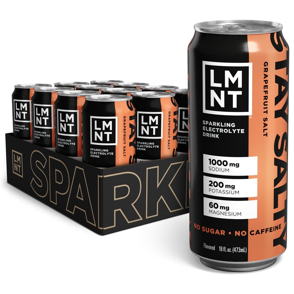 Drink LMNT Sparkling Electrolyte Drink - Grapefruit Zout 