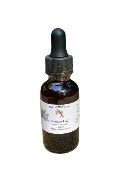 Graviola Soursop Leaf Tincture, Double Extraction Herbal Extract