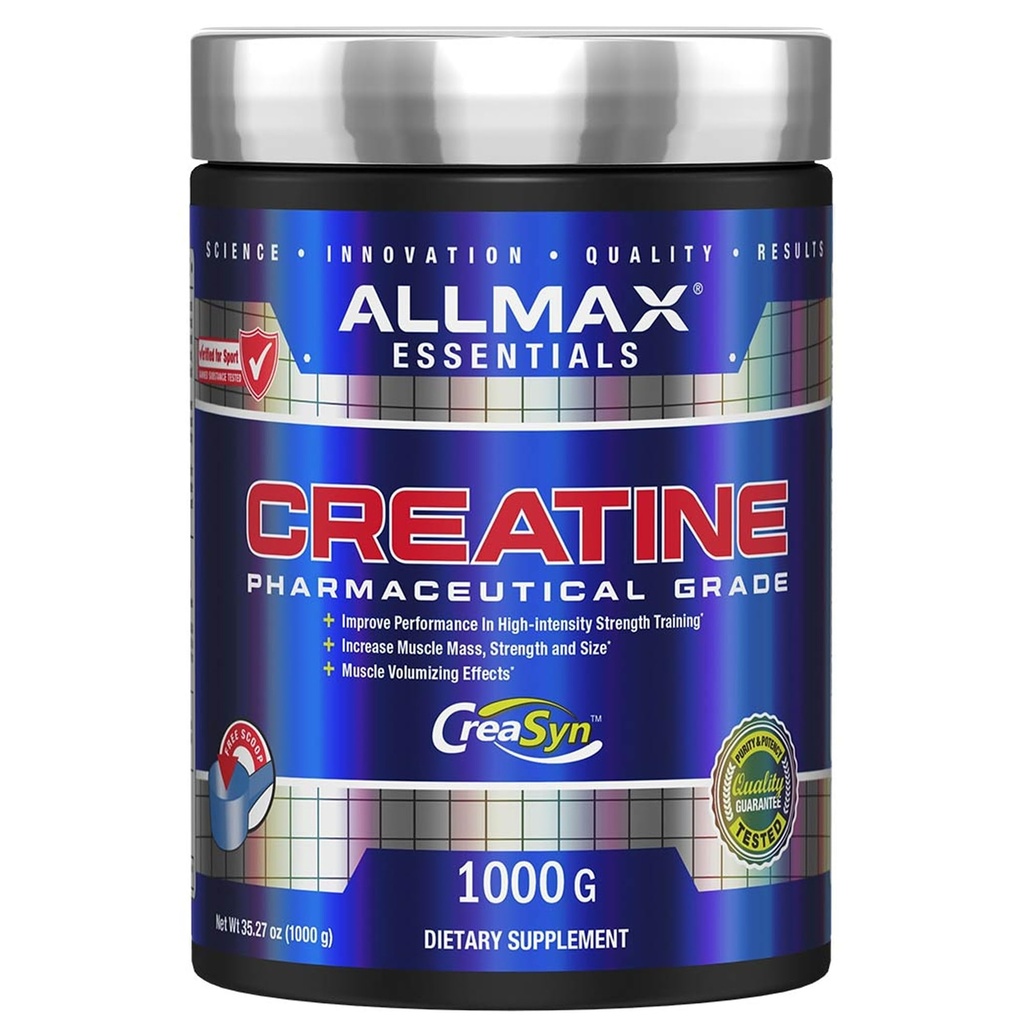 ALLMAX Nutrition Creatine Monohydraat Poeder, 1000g