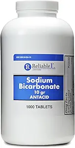 Fiable-1 Laboratoires Comprimés antiacide bicarbonate de sodium Réducteur acide pour l'indigestion et le soulagement des brûlures d'estomac