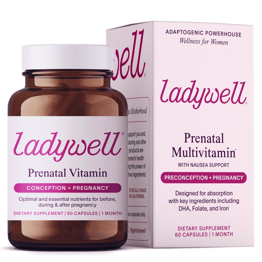 Ladywell Prenatal Multivitaminen Conception, Zwangerschap & Postpartum 
