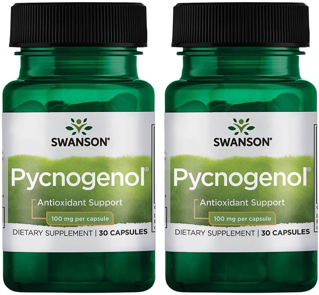 Swanson Ultra Pycnogenol 100 Milligrammen 30 Capsules 2 Verpakking