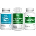 DR VITAMINE OPLOSSINGEN Nighttime vetbrander, thermogene gewichtsverlies en diuretische waterpillen - Metabolisme en waterretentie pillen voor vrouwen en mannen 180 doppen