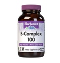 Bluebonnet Nutrition B Complex 100 plantaardige capsules, Complete volledig spectrum, vitamine B6, B12, Biotine, Folaat, Veganistisch, Vegetarisch, Glutenvrij, Sojavrij, Melkvrij, Kosjer, 50 plantaardige capsules
