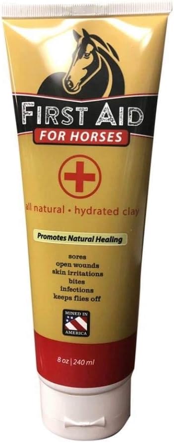 REDMOND Eerste Hulp Alle natuurlijke hydraulische klei voor paarden, 8 Ounce Tube