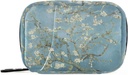 Amandelbloesem Van Gogh Pill Box 7 dagen pil Case Bag Travel Pill Organizer Bag met rits Draagbare Week Case Compacte grootte voor vitamine supplement houder
