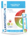 Daily Electrolyte Packets Drink Mix | Zero Calories, Zero Sugar Plus Vitamins, Minerals & More | 16 ct (Strawberry Kiwi Melon)