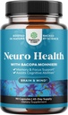 Nootropic Brain Supplement for Memory and Focus Support - Vitamines for Mental Support & Clarity with Bacopa Monnieri, VIT A, B6, Riboflavine, Niacin, Thiamin & Folate - Cognitive Complex - 90 Ct