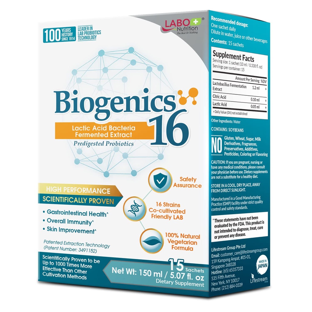 LABO Nutrition Biogenics 16