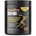 Nootropic Stim Free Poudre de pré-entraînement - Pas de sucre et caféine Sans poudre de pré-entraînement pour les hommes et les femmes pour l'énergie améliorée et focaliser avec les électrolytes de reconstitution (30 portions, neutre)
