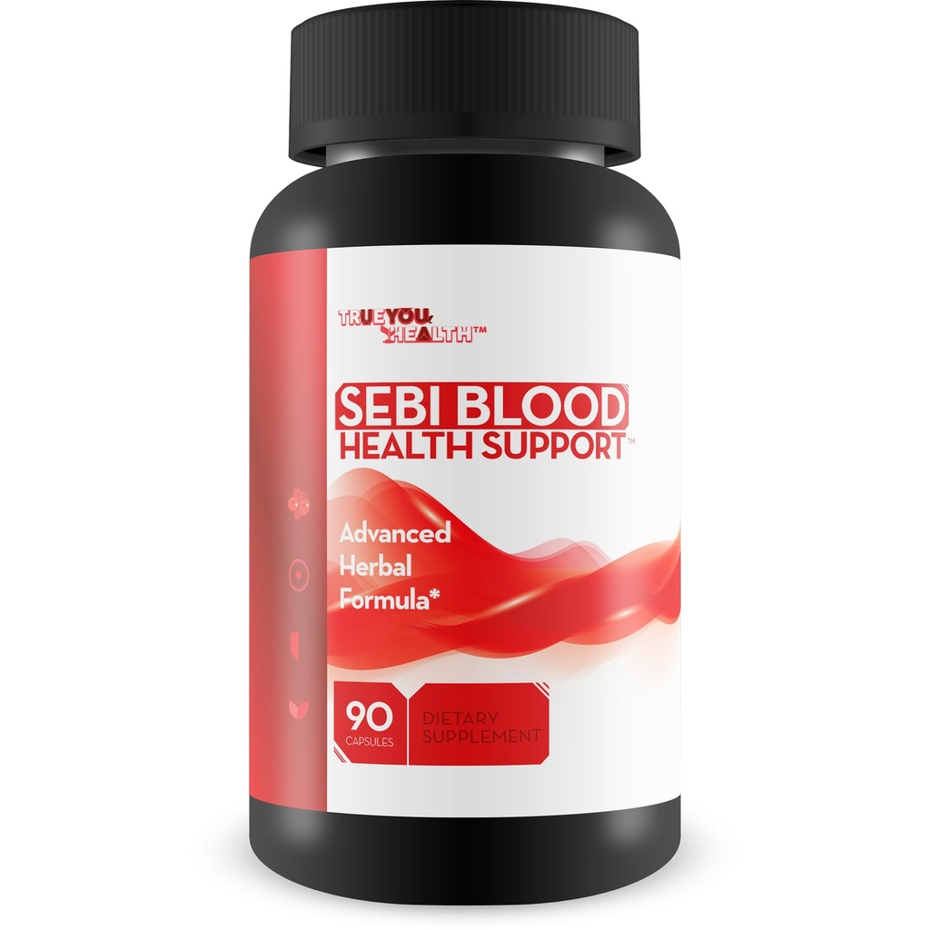 Sebi Blood Health Support - Supplément pour la santé du sang - Formule d'augmentation de l'équilibre sanguin - Inspiré par le Dr Sebi Blood Health - Aidez à améliorer le flux sanguin et à réduire naturellement le stress oxydatif
