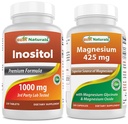 Best Naturals Inositol 1000mg & Magnesium Glycinate 425 mg