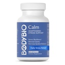 BodyBio Calm - Natural Stress Relief Blend with Rhodiola, Glycine & Fosfatidylserine - Ondersteunt ontspanning, geestelijke focus & Balanced Cortisol - Non - Drowsy Formula