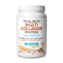 Natural Factors Total Body Multi Collagen - Collagen Peptide Powder with Types I, II, III, V & X - Supports Hair, Skin & Nails - Non-GMO & Gluten-Free - 9.41 oz (24 Servings)