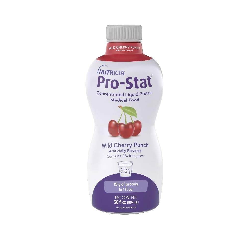 Pro-Stat Concentrated Liquid Protein Medical Food - Wild Cherry Punch, 30 Fl Oz Bottle