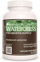 La nutrition de Remedy Watercress $ 1,000 mg, 60 Capsules végétaliennes Complément alimentaire à base de plantes $ Approvisionnement de deux mois