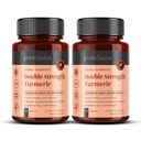 Dubbele sterkte Kurkuma - Massive 1000mg x 360 tabletten - 200% meer Kurkuma en natuurlijke niveaus van de Potent Curcumin per Tablet - met 5mg Black Pepper Extract voor 300% verhoogde absorptie