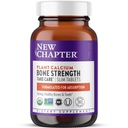 Nieuw hoofdstuk Calciumsupplement - Botsterkte Organisch Calcium met Magnesium, Vitamine D3+K2, 70+ Trace Minerals for Bone Health, Glutenvrij, Makkelijk doorslikken Slim Tablets - 180 Tel.