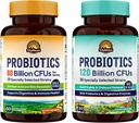 Vitalitown Probiotic Bundle (Pack of 2) Probiotics 60 Miljard CFUs (Item 1) & Probiotics 120 Miljard CFUs (Item 2) 