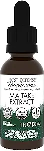Extrait de maitake de la défense d'hôte - Immune et soutien de la santé cellulaire - supplément alimentaire à base de plantes avec mycélium de champignons et champignons - supplément liquide - 1 fl oz (30 portions)