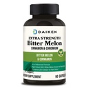 DAIKEN Bittermeloen, kaneel & chroom, 90.000 mg Equivalent per portie extra sterkte, 100% vegetarische Bittermeloencapsules met kaneelchroom & zink, 60 capsules