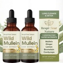 Wild Mullein Leaf Extract, 60ml/2fl.oz (2pcs)